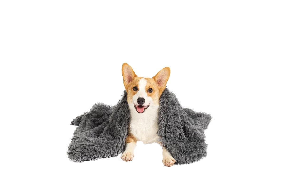 YES4PETS Pet Calming Plush Blanket Dog Cat Rug Puppy Kitten Soft Warmth Fleece 127X100 cm