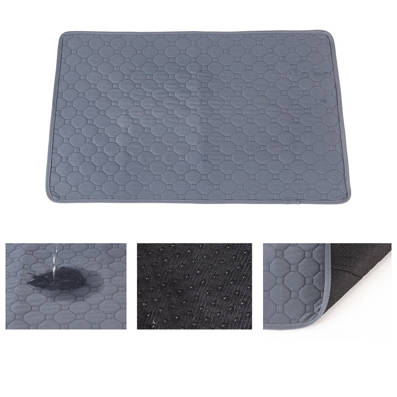 2 PCS Washable Waterproof Pet Pad -Non-Slip, Absorbent, Reusable Mat for Dogs and Cats XL(150*90cm)