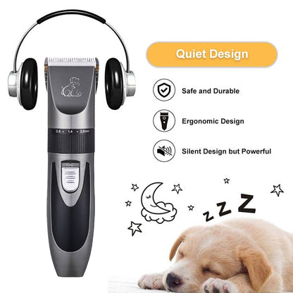 Pet Clippers Dog Grooming Clippers Cordless Electric Hair Trimmer Shaver Kit Hot