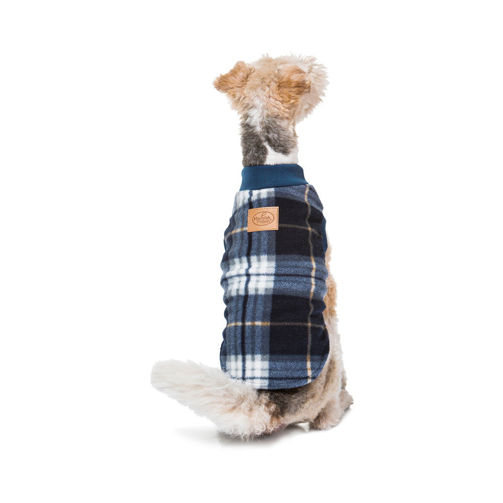 Blue Tartan Dog Pyjamas 60cm