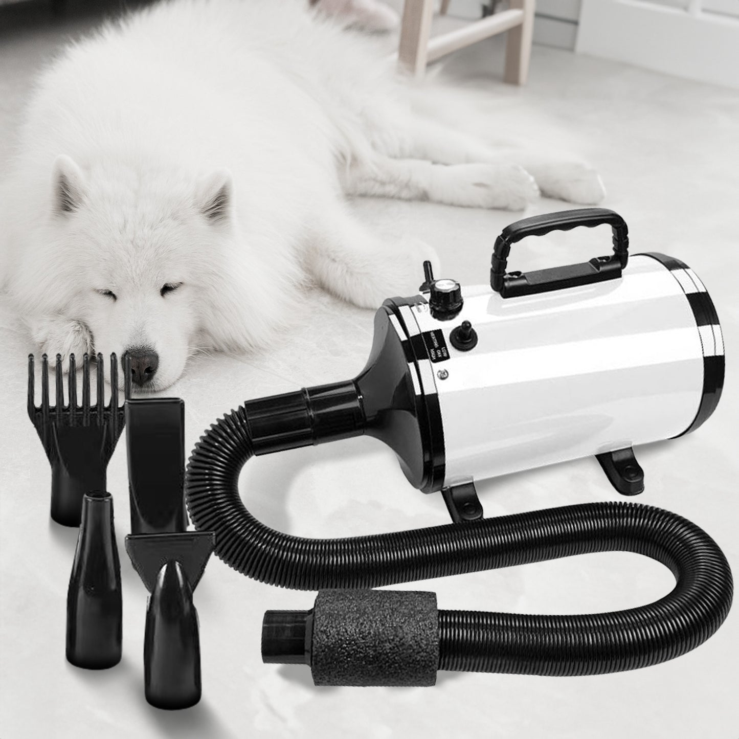 Floofi Pet Hair Dryer Advance (White)