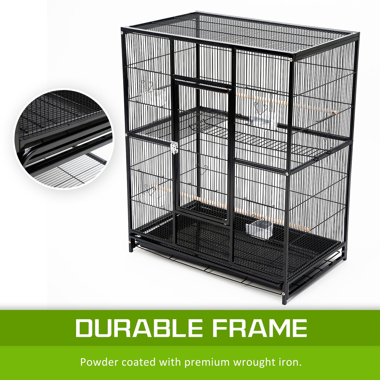 Bird Cage Parrot Aviary MELODY 137cm