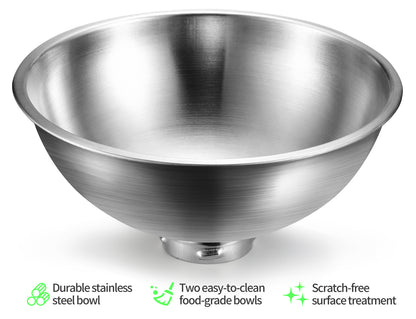 YES4PETS Stainless Steel Pet Bowl Water Bowls Portable Anti Slip Skid Feeder Dog Rabbit Cat