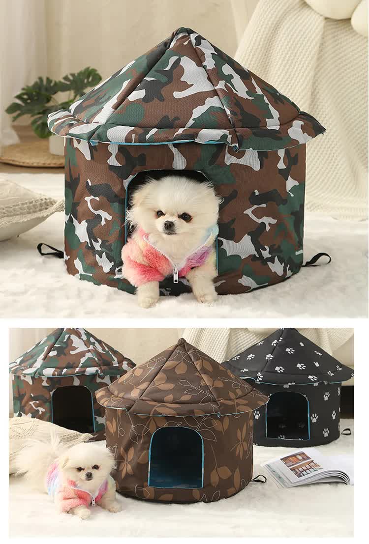 Outdoor Waterproof Cat House - Insulated, Weatherproof, Warm Shelter for Cats, Ideal for Winter Protection, Size: L 45*41cm